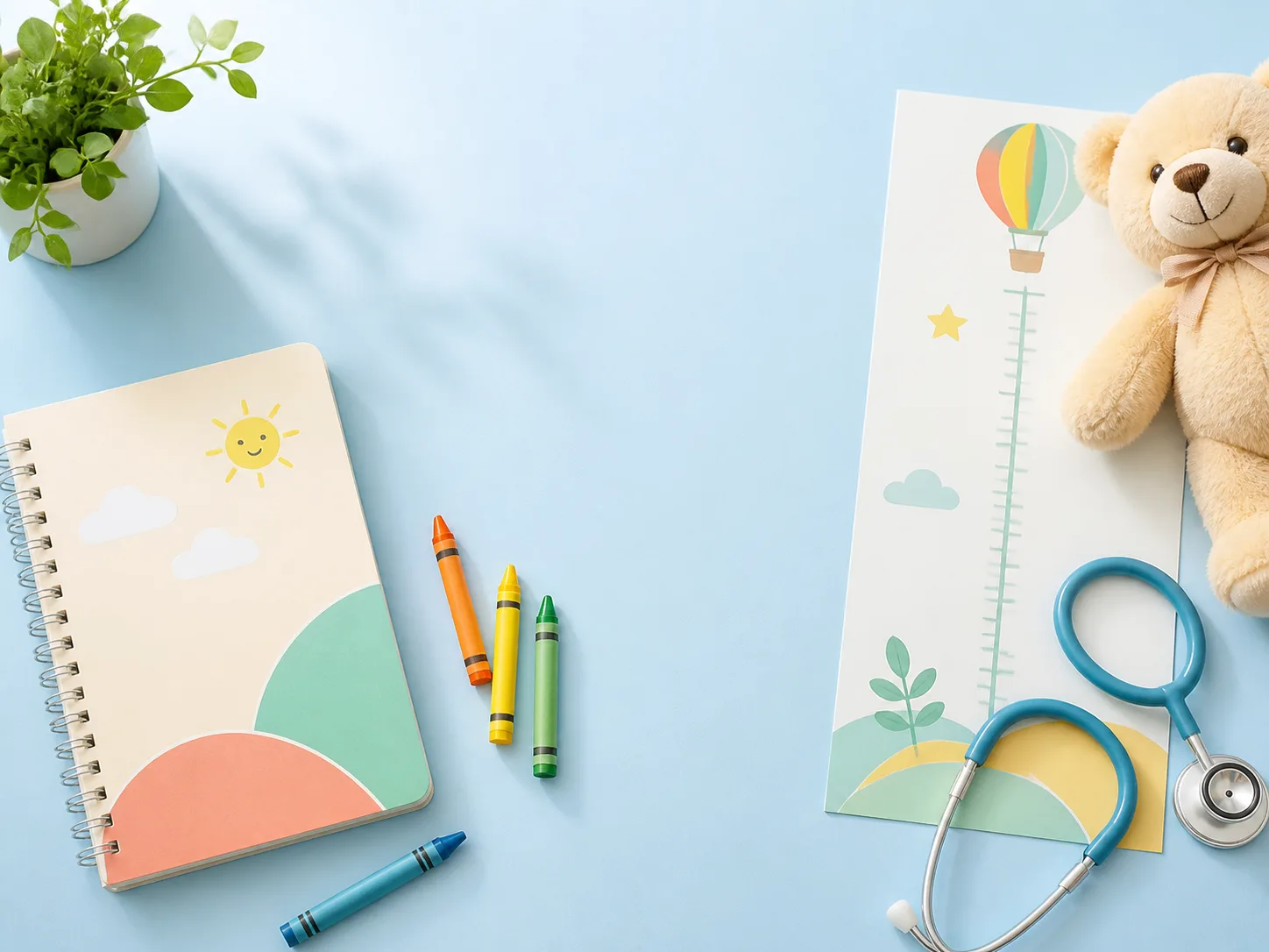 Material visual sobre cuidado y salud infantil en Chía